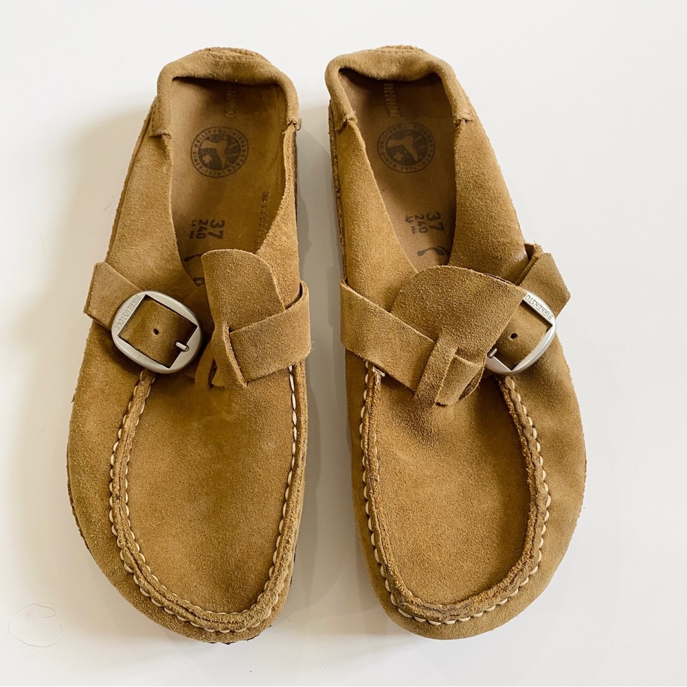 Birkenstock suede Buckley slip on
